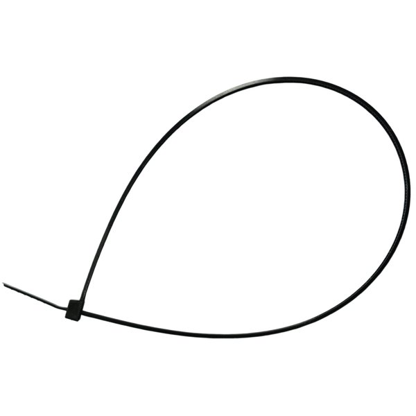 Midwest Fastener 14" Black Nylon Plastic Cable Ties 1000PK 08080